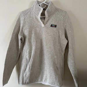L.L. Bean Womens Sweater Fleece Pullover - M